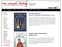 Tablet Screenshot of murphymethod.com